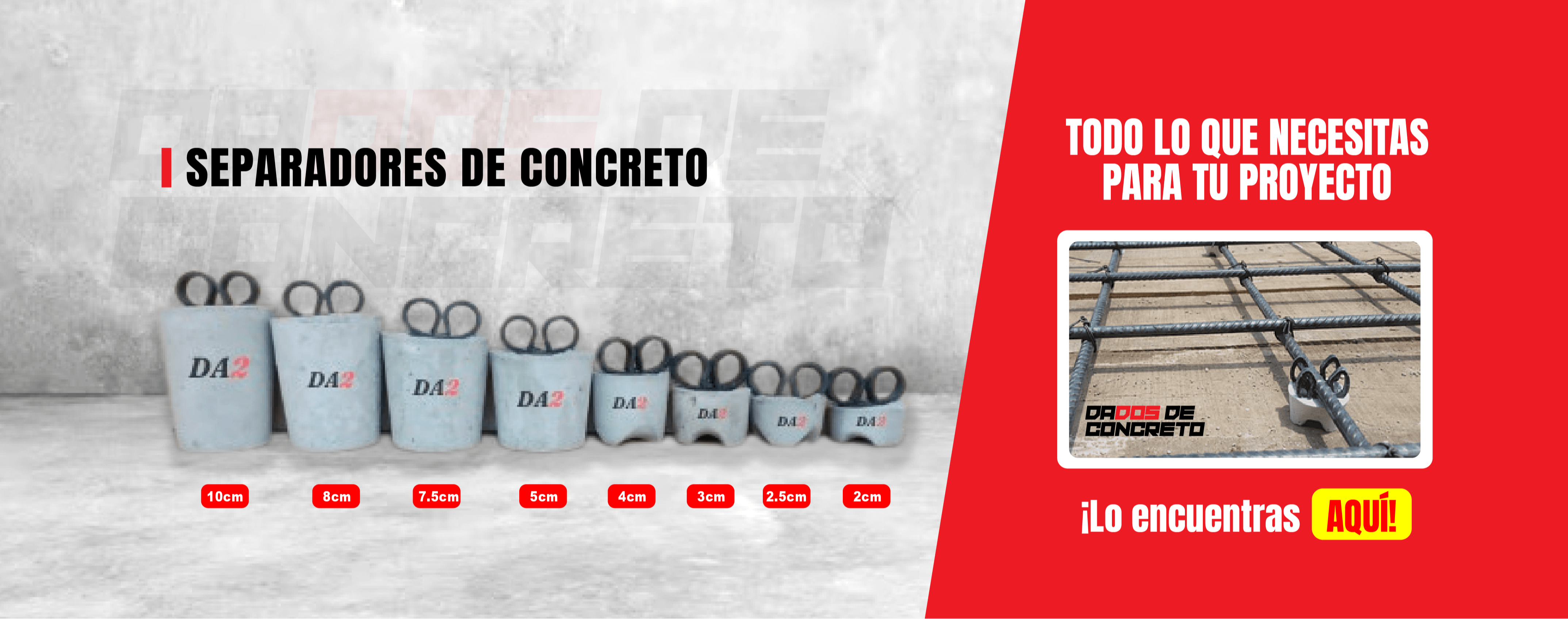 Slider 40 DADOS DE CONCRETO